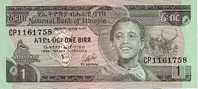 ETHIOPIE    1 Birr   Non Daté (1976)   Pick 30b  Signature 2   ***** BILLET  NEUF ***** - Ethiopie
