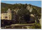 CPM MEYRUEIS Le Pont Et La Tour De L'horloge La Jonte - Meyrueis