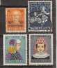 PAYS-BAS / NEDERLAND, Lot De 9 Timbres à SURTAXE (2 Neufs**+ 7 OB) Dont Yvert N° 553,700,741 ; TB - Collections