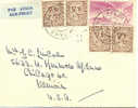 Ireland Postal History. Cover 1951 To USA Yvert 82(4)-Aé 3 - Luchtpost