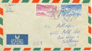 Ireland Postal History. Cover 1948 To USA Yvert Aé 2-3 - Luftpost