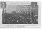 42) ST CHAMOND, Funérailles Des Victimes De L'accident Du 23 Décembre 1912, Syndicat National Des Ouvriers Des P.T. - Saint Chamond