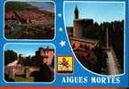 * Aigues Mortes (Gard) * Près De Bessèges, Nîmes, Rochefort Du Gard, Cité De St Louis, Vue Aérienne, Tour Constance - Aigues-Mortes