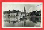 BINIC 1947 QUAIS A MER HAUTE EGLISE CARTE PHOTO EN BON ETAT - Binic