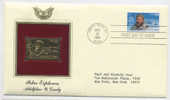 Polar Explorers : Greely . Timbre En Or  - MAY 28 1986 - North Pole . FDC . - Sonstige & Ohne Zuordnung