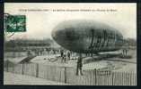 Fêtes Normandes 1909 - Le Ballon Dirigeable ZODIAC Au Champ De Mars - Dirigeables