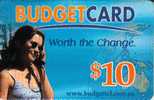 AUSTRALIA $10  BUDGET BEAUTIFUL WOMAN ON TELEPHONE  SPECIAL PRICE !!! READ DESCRIPTION !! - Australie