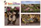 EURO DISNEY  - Fantasyland  -  3 Vues - Disneyland