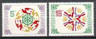 BULGARIA / BULGARIE -  1985 - Nouvell An 1986 - 2v ** - Anno Nuovo