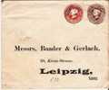 GBV002/ 1889 – Privatganzsache – Ex London Nach Leipzig - Covers & Documents