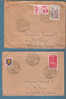 FRANCE - 4 Enveloppes Ayant Circulé  Avec Timbres  Europa  CEPT + Cachets Spéciaux - 1967
