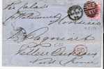 GBV019/ 1873 – London-Nordfrankreich - Storia Postale