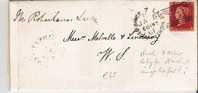 GBV046/ 1861 – Edinbourgh „since 7 Last Night“ - Briefe U. Dokumente