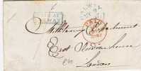 Irl104/ 1847 – Galway Nach London, Franco - Prephilately