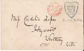 GBP064 / 1889 – London, Court Of Justice -Dienstbrief, Portofrei Nach Westbury - Cartas & Documentos