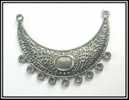 1 Pièce Centrale Pour Collier En Argent Du Tibet Environ 50mm - Perlen