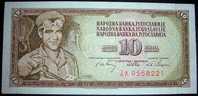 Yugoslavia,Bancnote,10 Dinars,1968.,Paper,Money - Jugoslawien