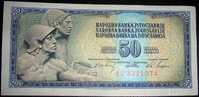 Yugoslavia,Bancnote,50 Dinars,1968.,Paper,Money - Joegoslavië