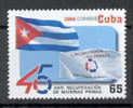 TIMBRE NOUVEAU CUBA DRAPEAUX MATIÈRES PREMIÈRES - MNH - Sellos