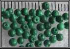 Lot De 30 Perles En Véritable Malachite 2mm - Perle