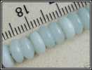 Lot De 10 Perles Rondelles En Véritable Amazonite 7mm - Perle