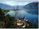 Carte Postale SUISSE -Ronco Sur Ascona  "Lago Maggiore"  Lac Majeur  édit : IRIS - Ascona