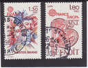 France  Yv.no.2085/6 Obliteres,serie Complete - 1980