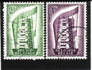 Belgique Yv.no.994/5 Obliteres,serie Complete - 1956