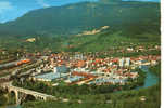 CARTE POSTALE DE BELLEGARDE - LE RHONE ET LA VILLE - Bellegarde-sur-Valserine