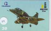 LEGER ARMEE Militairy Airplanes STARFIGHTER Op Telefoonkaart (89) - Armada