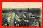 LOUDEAC 1920 VUE PANORAMIQUE VERS LA ROUTE DE RENNES EGLISE CARTE EN  BON ETAT - Loudéac