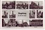 Delcampe - Drei AnsichtsKarte Aus Augsburg + Eine Aus Worm (4 Karten) Neu. - Augsburg