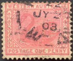 Pays :  47,1 (Australie Occidentale  : Dominion)      Yvert Et Tellier N° :  62 (A) (o) - Usati