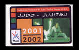 FEDERATION FRANCAISE DE JUDO - JUJITSU - KENDO ET D.A. 2001 2002 - DOS BLANC - Martial Arts