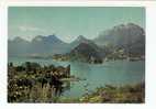 Lac D´ Annecy: La Baie De Talloires Et Le Chateau De Duingt, Le Massif Des Bauges (07-1300) - Talloires