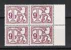 Belgie OCB TX81P (**) In Blok Van 4. - Postzegels