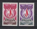 Superbes  -  Unesco  40 Et 42  -  Neufs**  -  Parfait état - Mint/Hinged