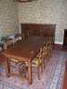 SALLE A MANGER COMPLETE EN CHENE RUSTIQUE  EN TBE  BAHUT CHAISES  TABLE DE FERME - Other & Unclassified