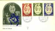 VATICANO FDC 1969 PASQUA. PART.DELLA "RESURREZIONE" DEL B. ANGELICO - Pasen