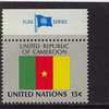 Nations-Unies/United Nations  - Drapeaux/Flags  - Cameroun/Cameroon *** - Sellos