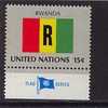 Nations-Unies/United Nations  - Drapeaux/Flags  - Rwanda *** - Timbres