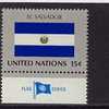 Nations-Unies/United Nations  - Drapeaux/Flags  - El Salvador  *** - Francobolli