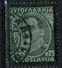 PIA - YUG - 1934 - Lutto Per La Morte Di Re Alessandro  - (Un 264) - Used Stamps