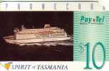 AUSTRALIA  $10  BEAUTIFUL  SHIPS  FERRIES  SHIP USED ONLY  MINT  2500  ISSUED  ONLY !! SPECIAL PRICE !! - Australië