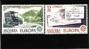 Andorre Espagnole Yv.no.116/7 Neufs** - 1979