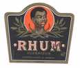 Etiquette De Rhum Supérieur 40 °sans 50 Cl  Imprimé Avec Tampon Encreur  - Entrepôt De L'Ouest à Senonches (28) - Rhum