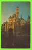 DISNEY - SLEEPING BEAUTY CASTLE - FANTASYLAND - CARD TRAVEL IN 1972 - - Disneyland