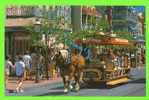 DISNEY - TROLLEY RIDE DOWN MAIN STREET - - Disneyworld