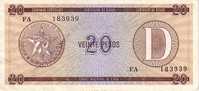 CUBA    20 Pesos    Non Daté    Pick FX31    *****QUALITE  XF ***** - Cuba