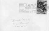 MONACO LETTRE BERNADETTE SOUBIROUS - Poststempel